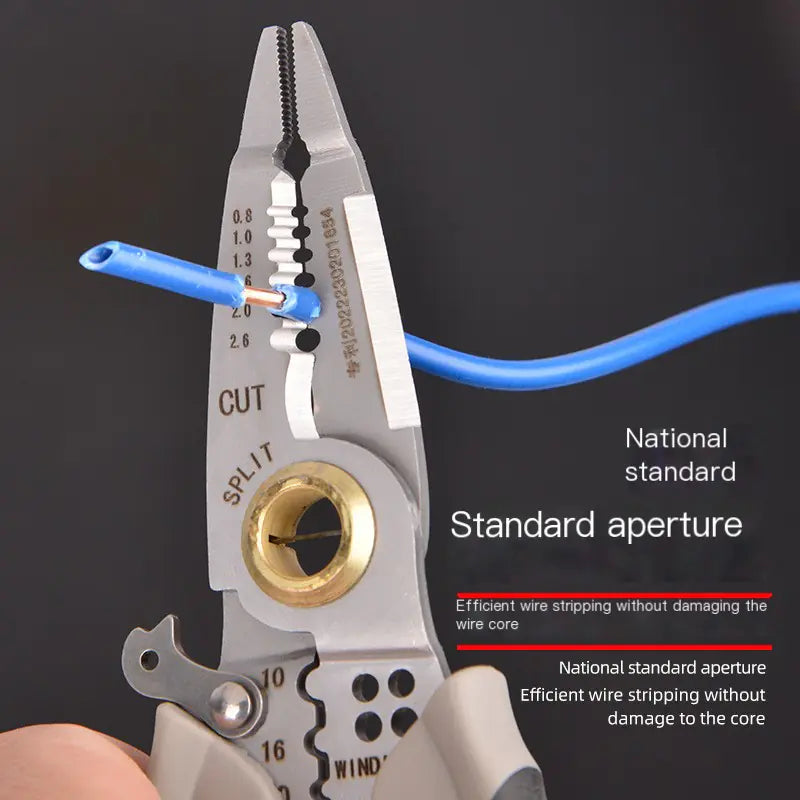 Multi-Function Stainless Steel Wire Stripper and Crimper