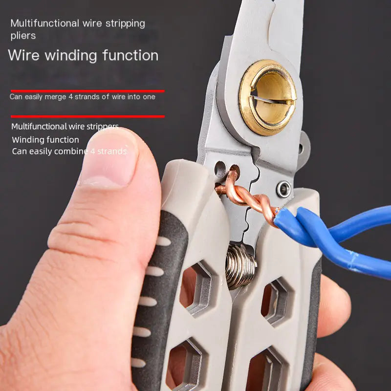 Multi-Function Stainless Steel Wire Stripper and Crimper