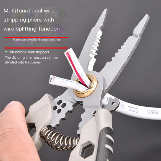 Multi-Function Stainless Steel Wire Stripper and Crimper